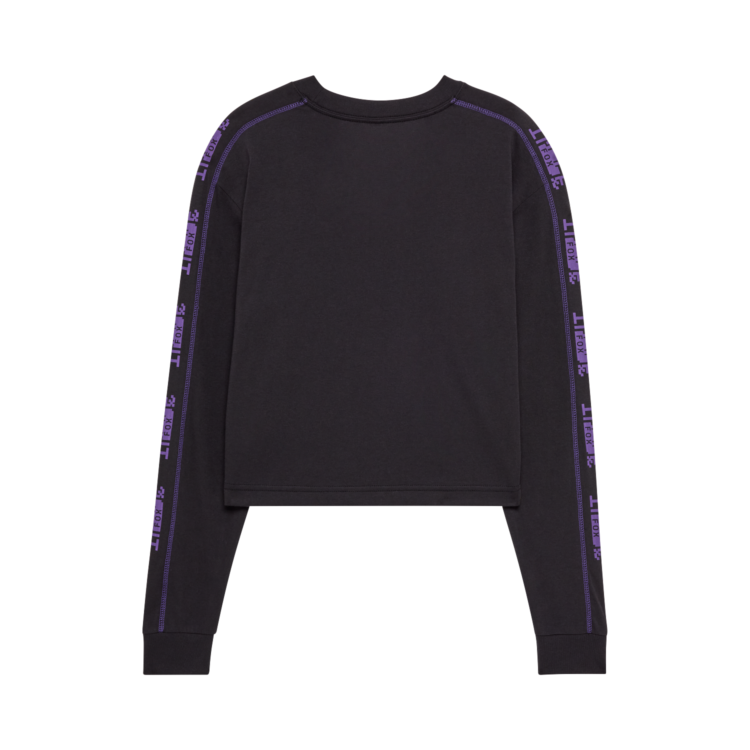 Womens Image Phantom Long Sleeve Crop Tee