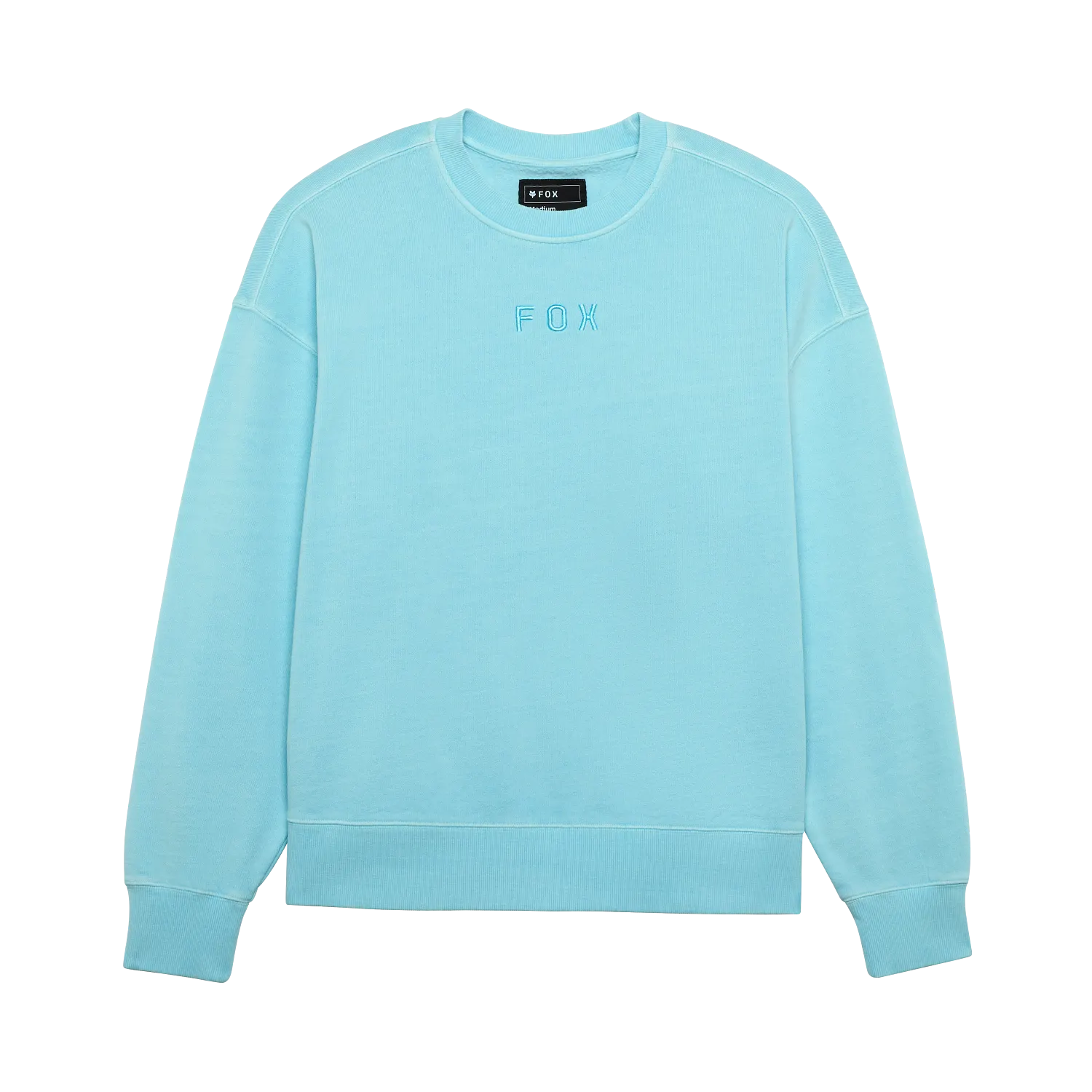 WORDMARK OVERSIZED FLEECE CREW 