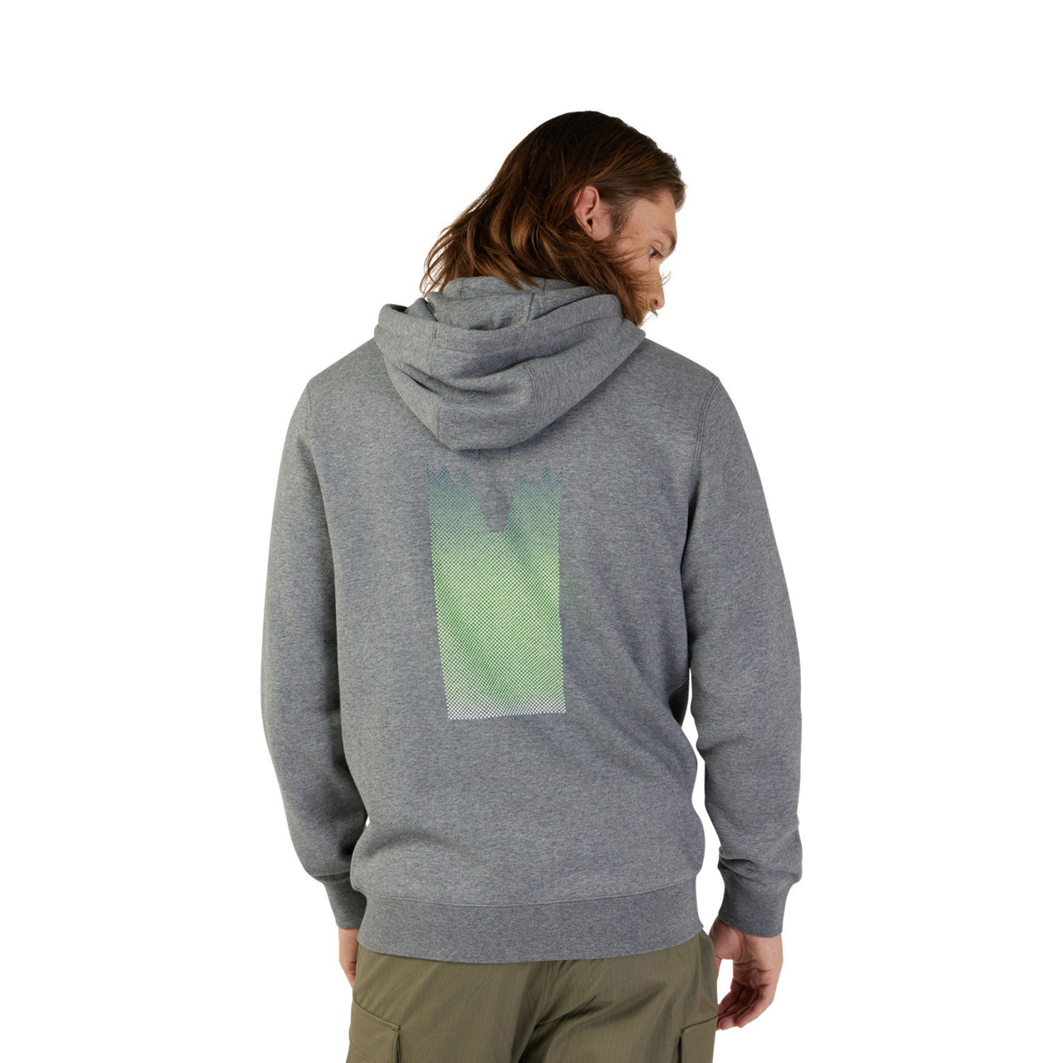 FLORA FLEECE ZIP [HTR GRAPH] S