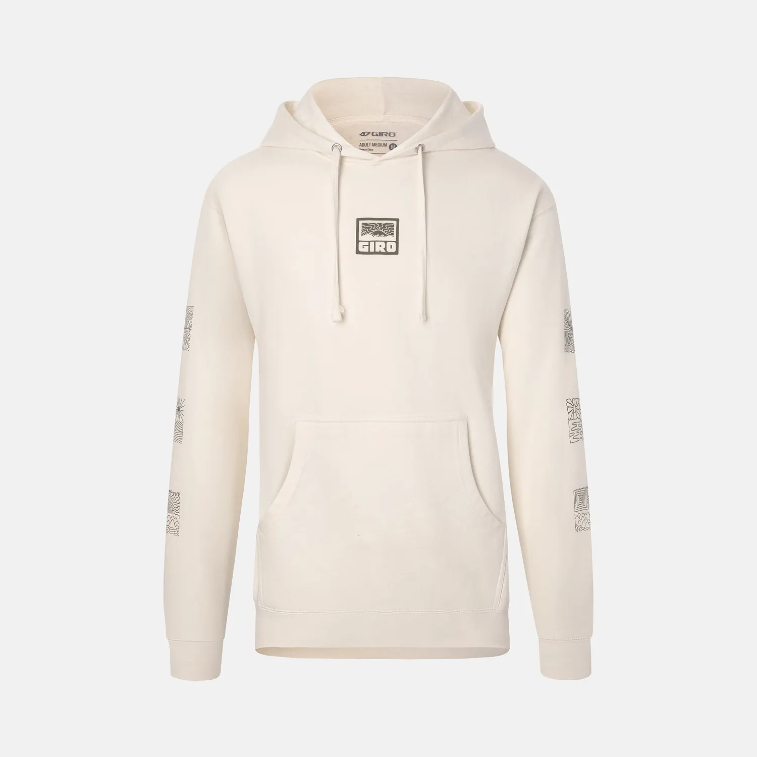 GA GIRO HOODIE CREAM AG L