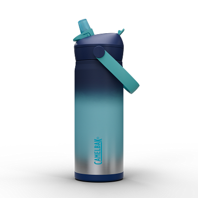 Thrive&trade; Flip Straw Kids 16oz Bottle, Insulated Stainless Steel