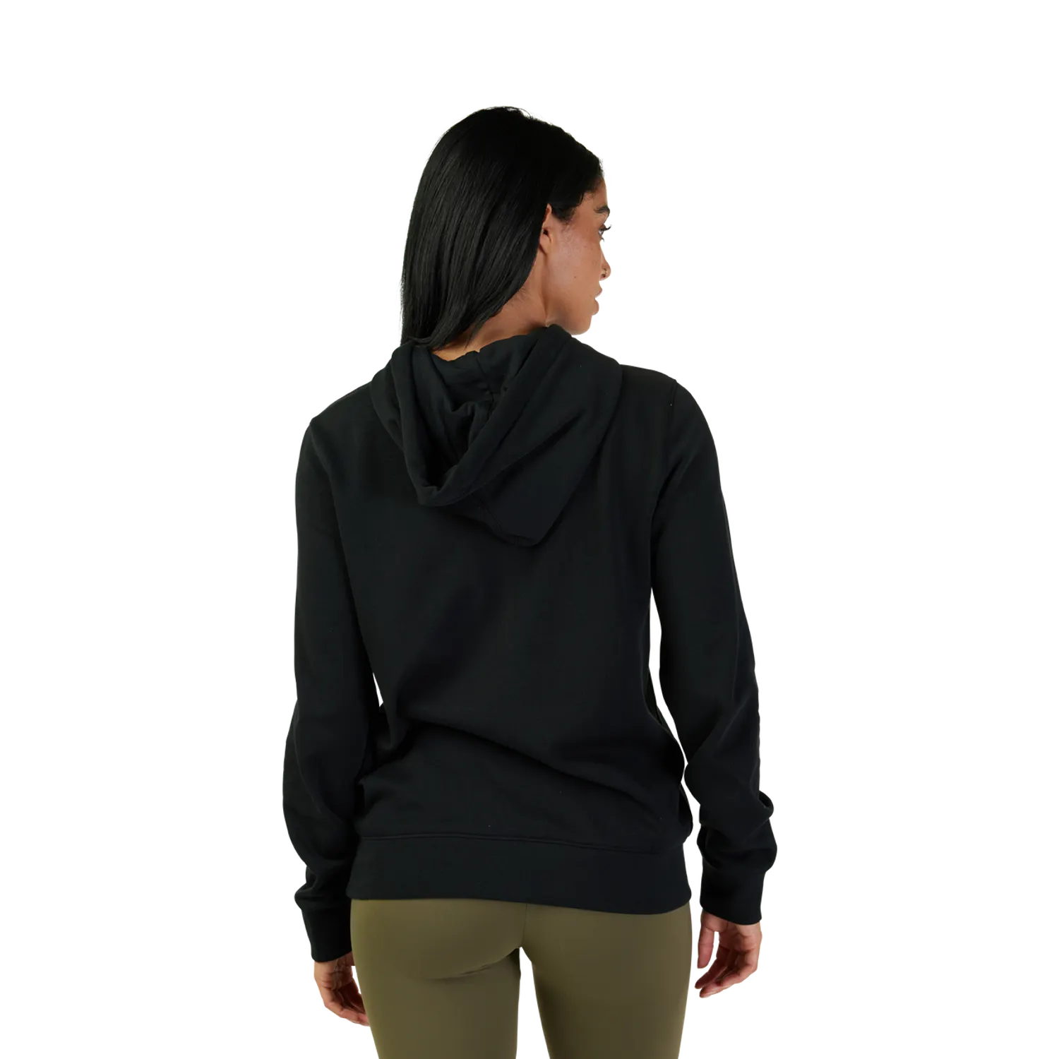 W FOX HEAD FLEECE PO [BLK/PNK] L