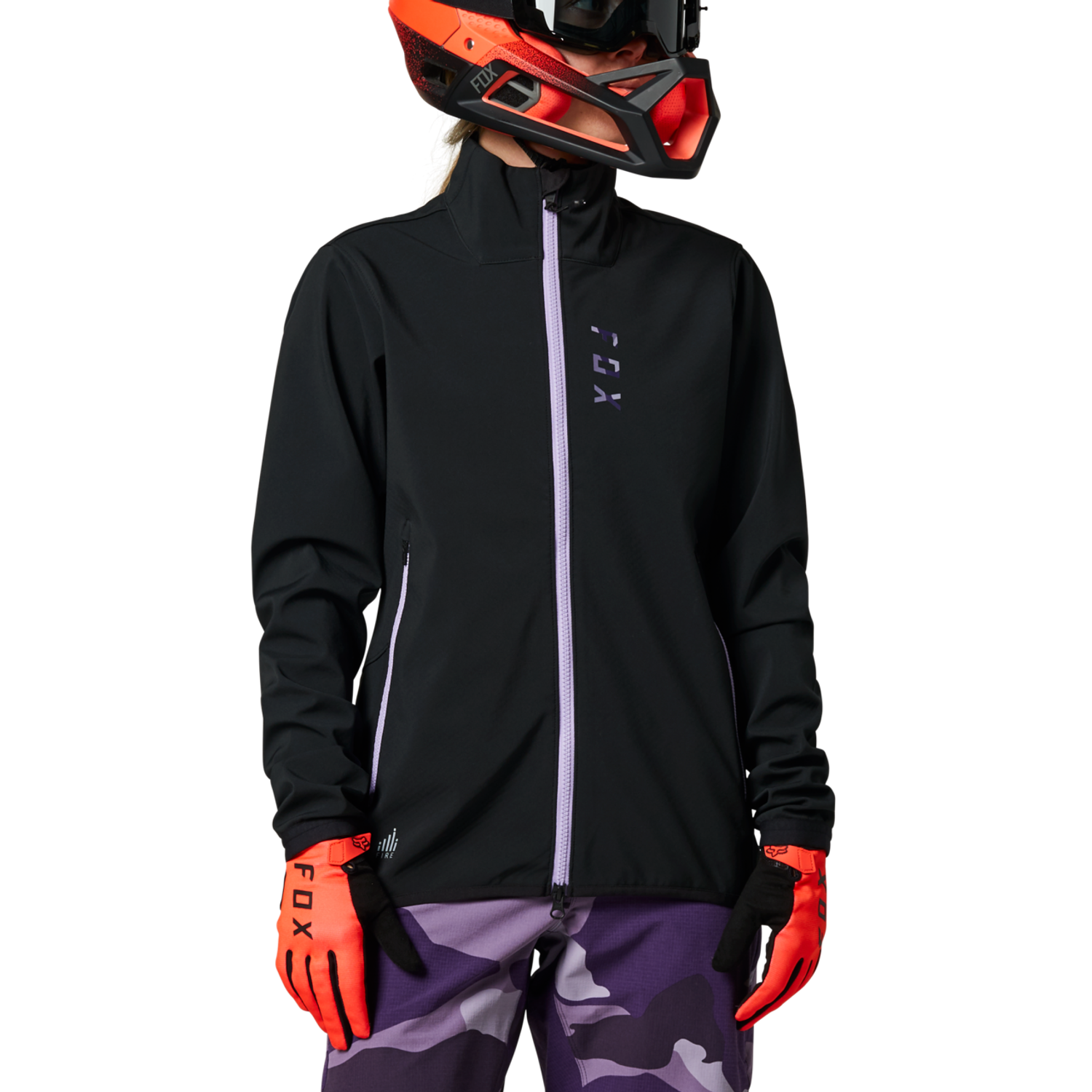 W RANGER FIRE JACKET [BLK/PUR] XS