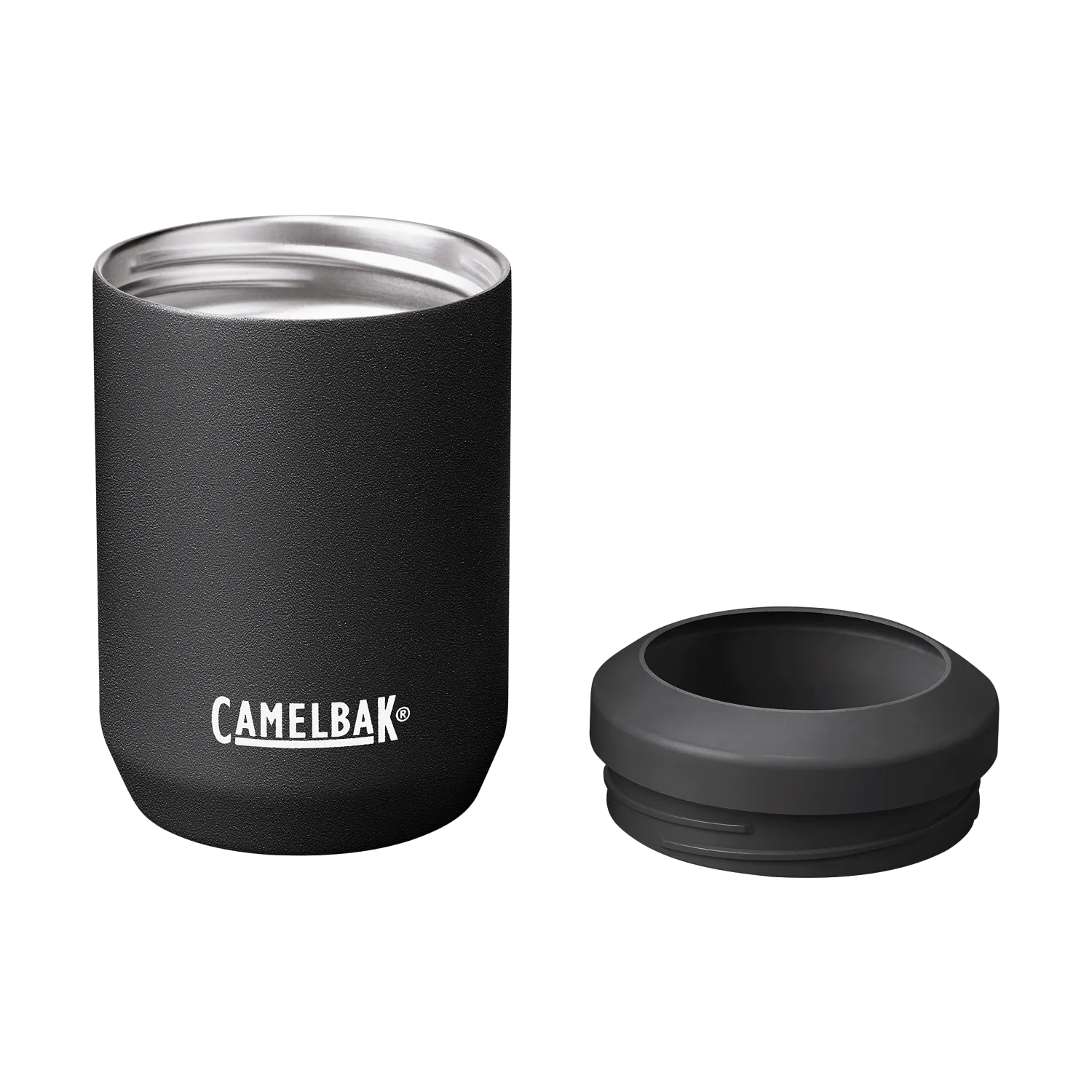 Can Cooler, SST Vacuum Insulated, 12oz, Black