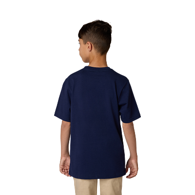 YTH CHECKER SS TEE [NVY] YXL