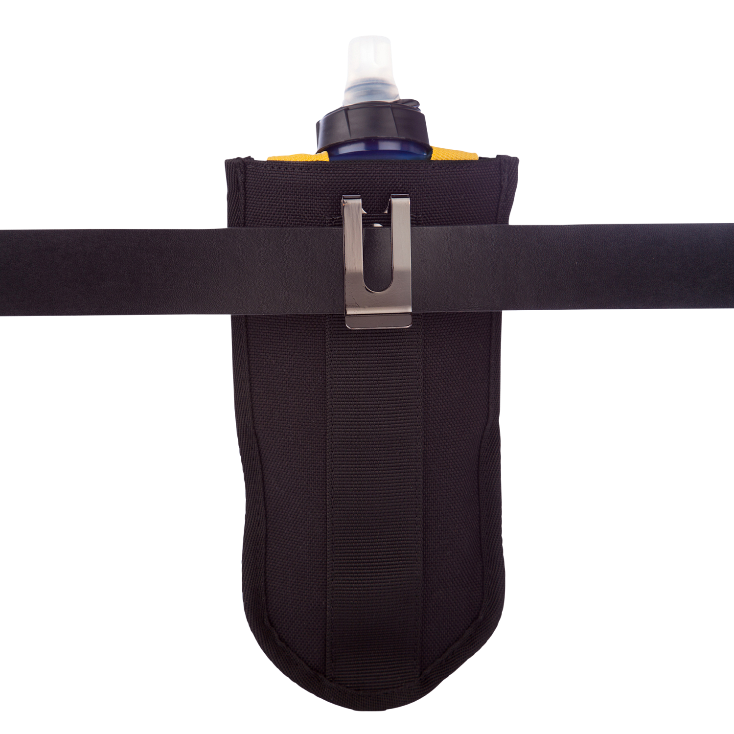 5H 17oz Clip Flask, Black