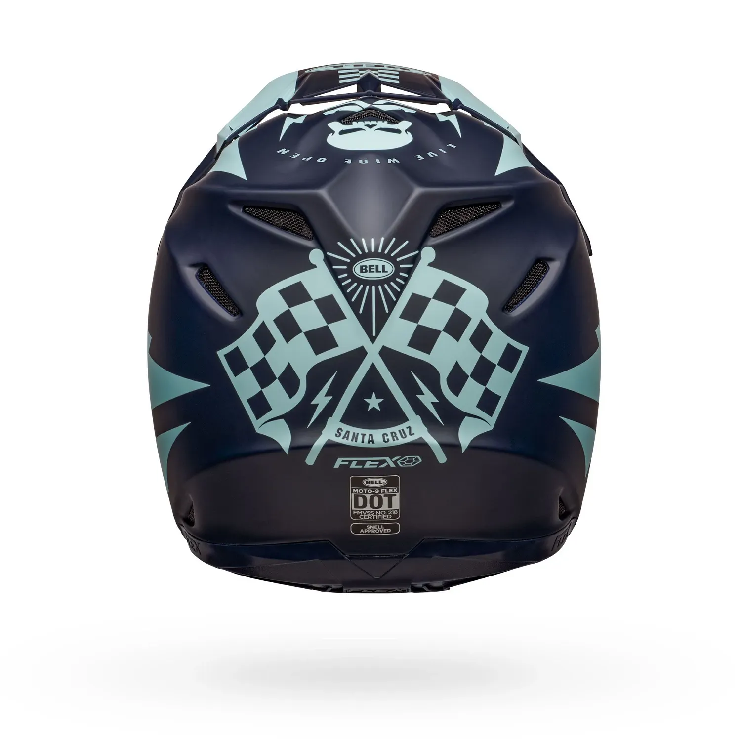 PS MOTO-9 FLEX BRKWY MT NVY/LT BL L