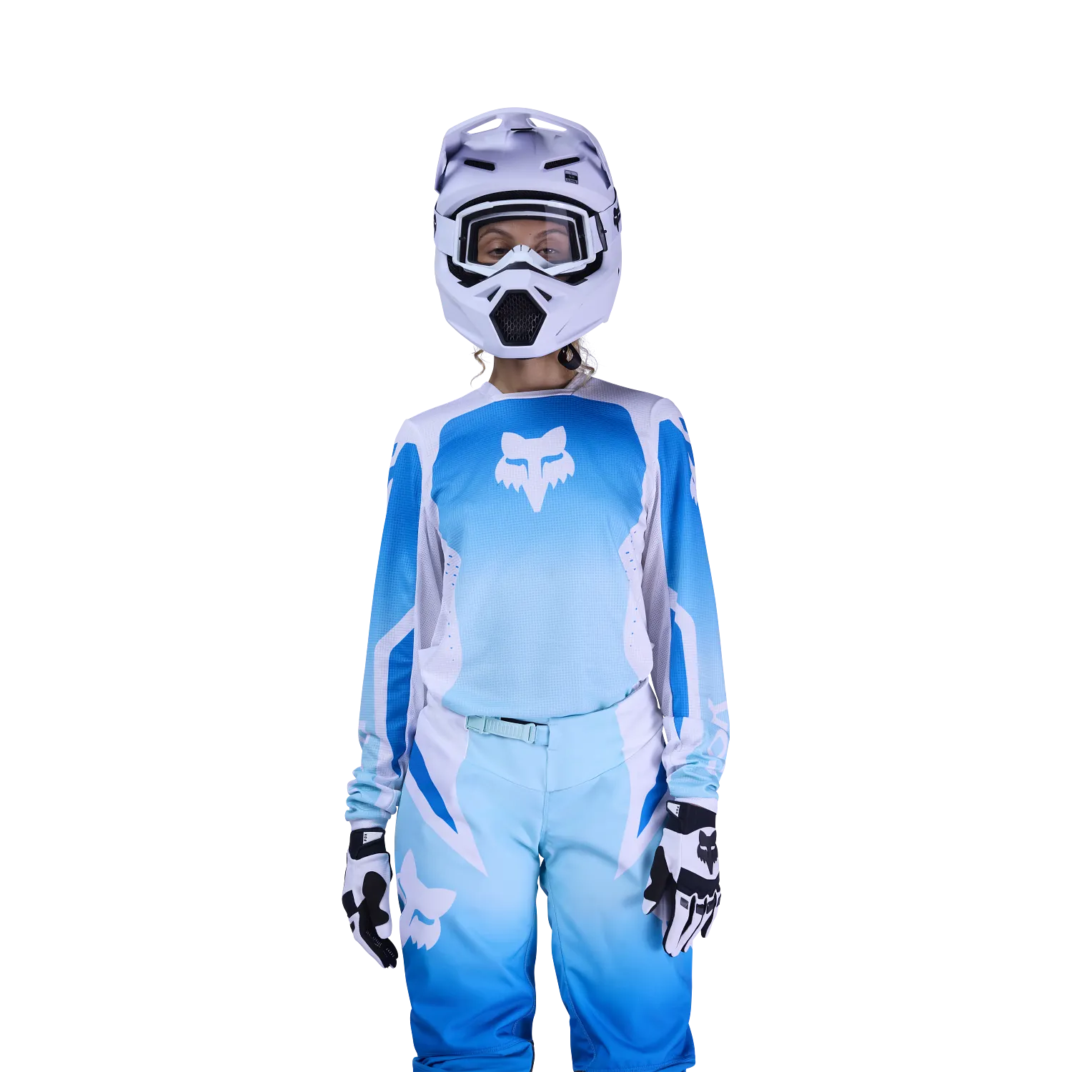 WMNS 180 SHIELD JERSEY [WHT/BLU] XS