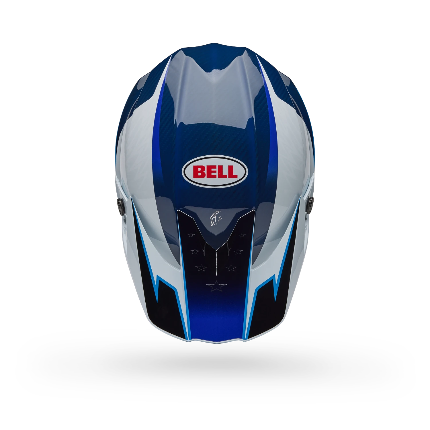 MOTO-10 SPHR TOMAC25 GLS ECE [BLU/WHT] S