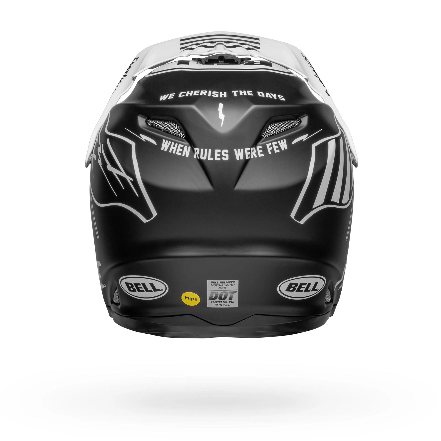 PS MOTO-9YTHMIPS FH FLYC MT BK/WH Y L/XL
