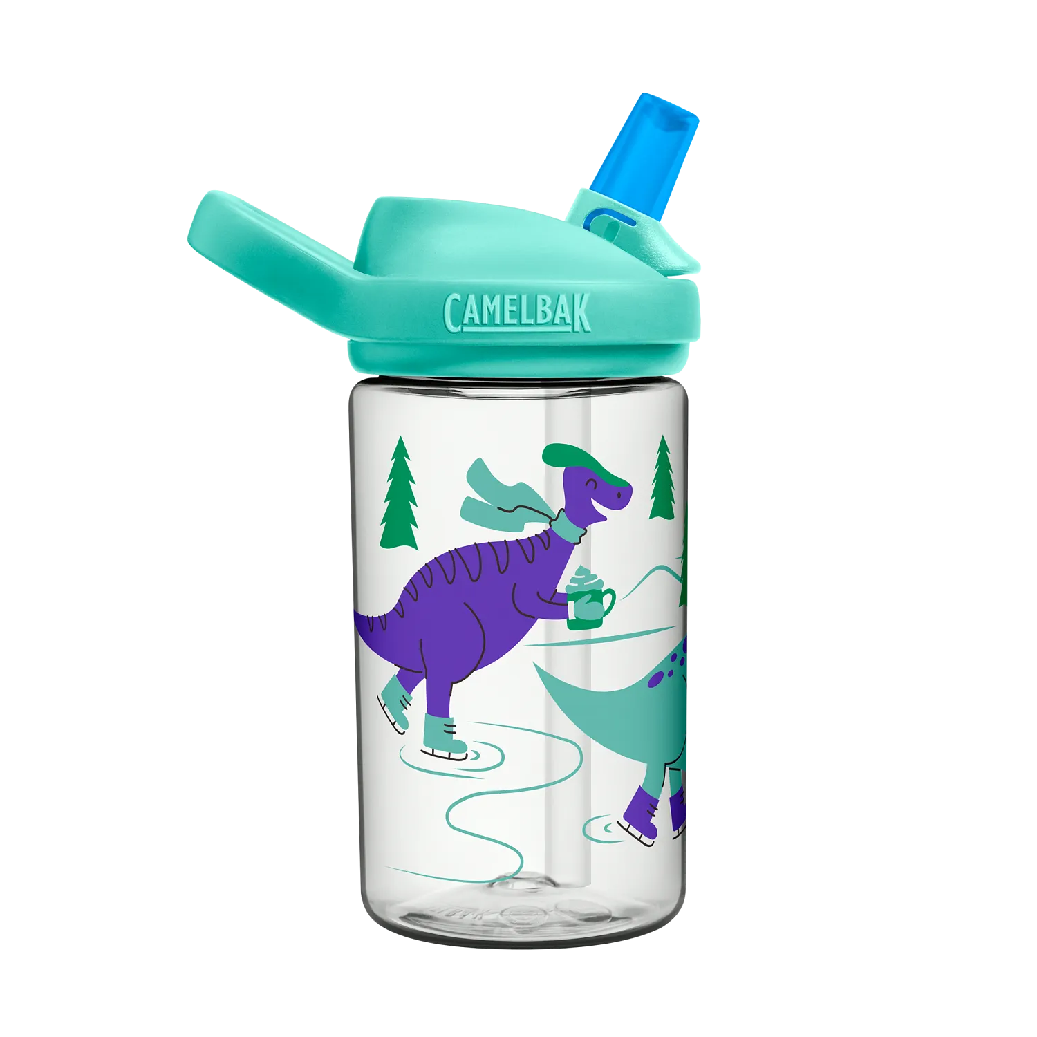 eddy+ kids 14oz, Ice Skating Dinos, FW LE