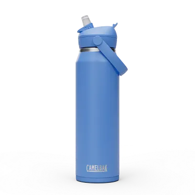 Gourde Thrive™ Flip Straw Insulated Stainless Steel 1 L