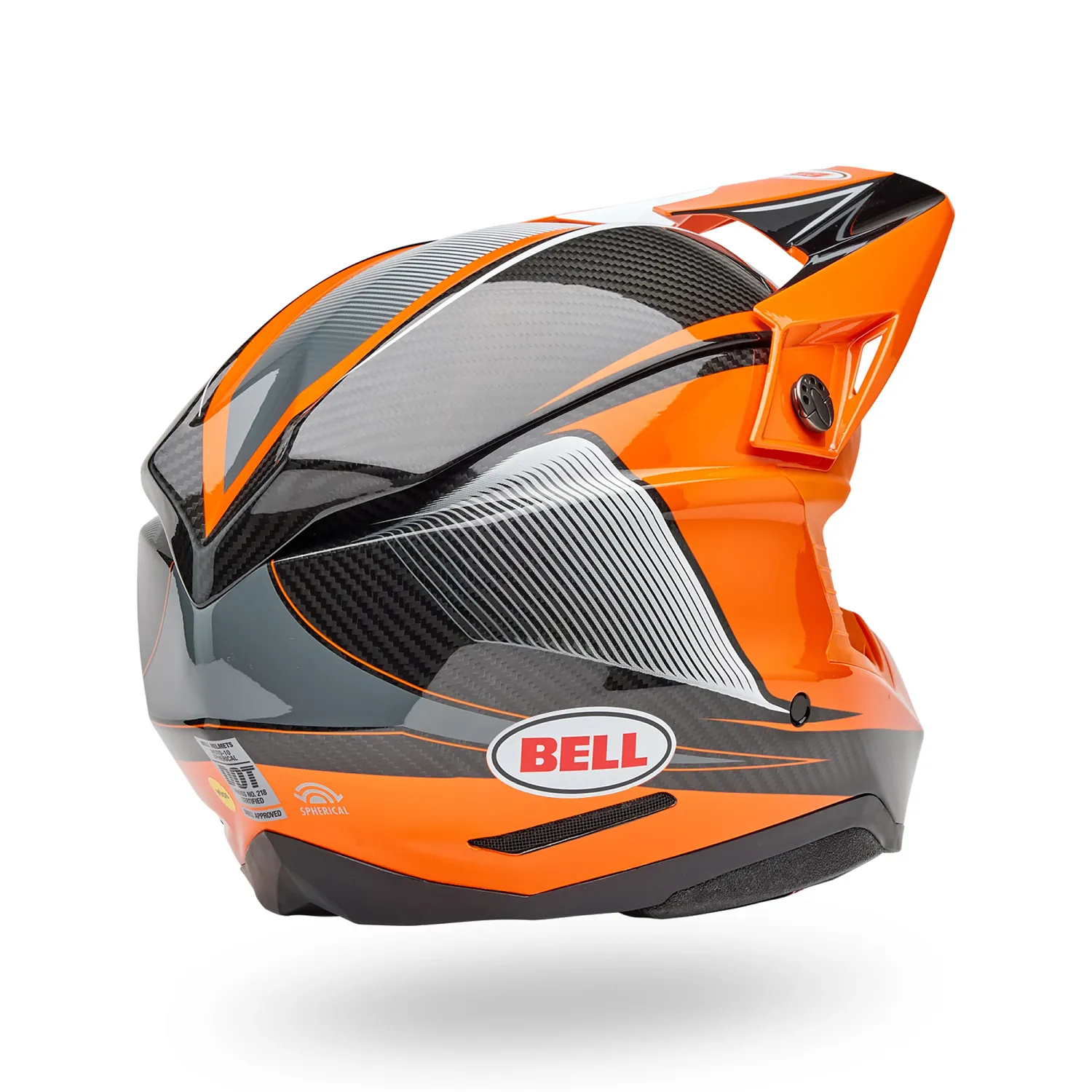 PS MOTO-10 SPHR EVADE OR/BK S