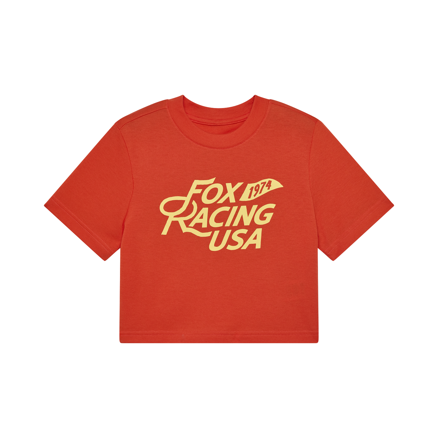 Womens Fox USA Baby Tee
