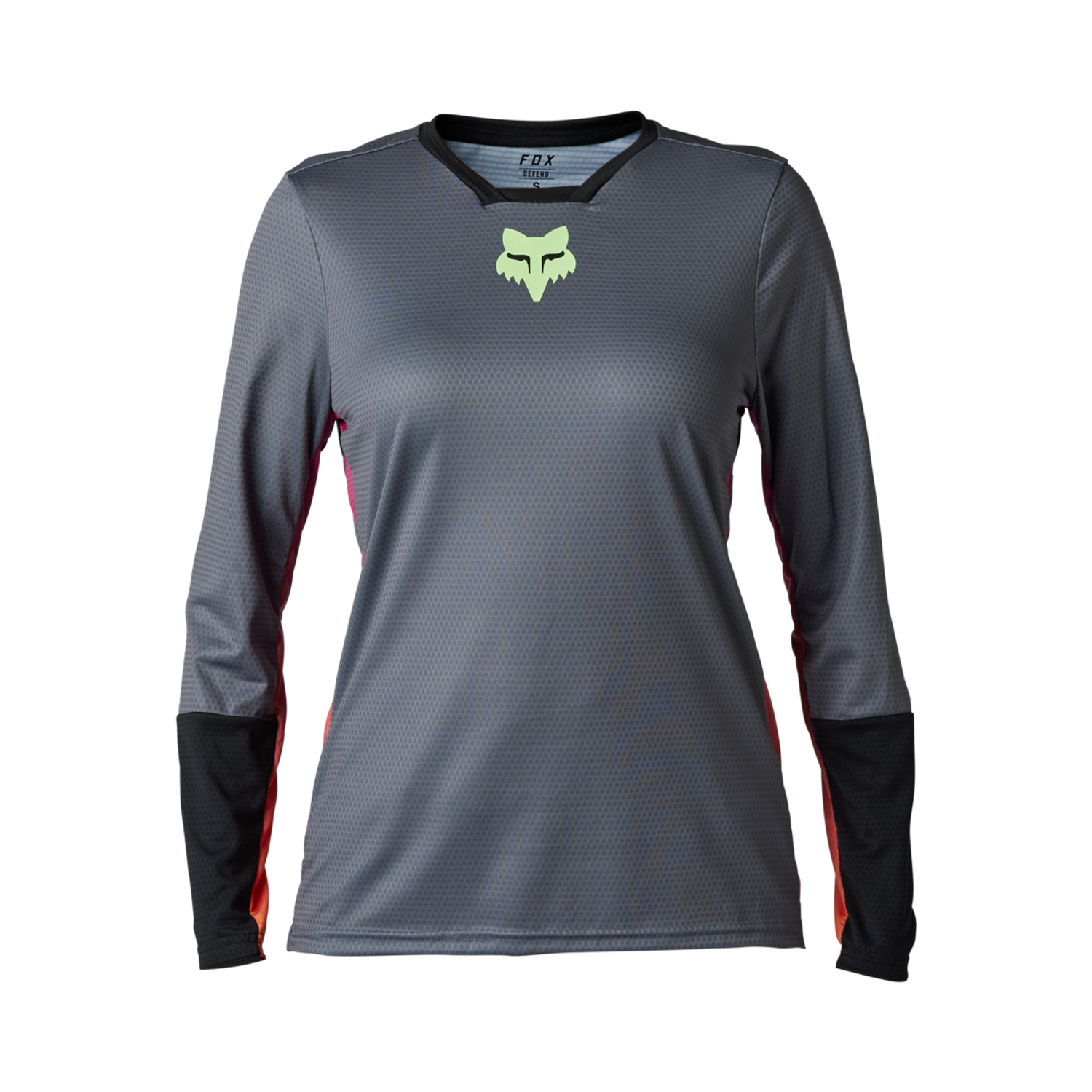 Womens Defend Race Long Sleeve Jersey