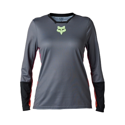 Womens Defend Race Long Sleeve Jersey