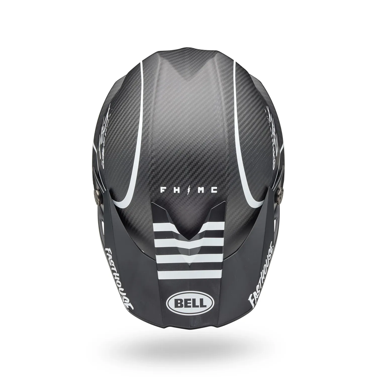 PS MOTO-10 SPHR FH RAVEN MT BK/WH S