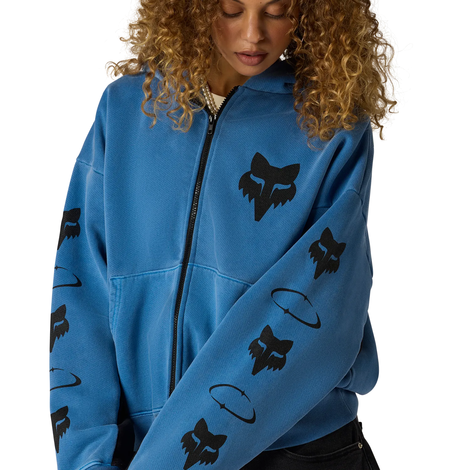 PIT CREW ZIP UP HOODIE 