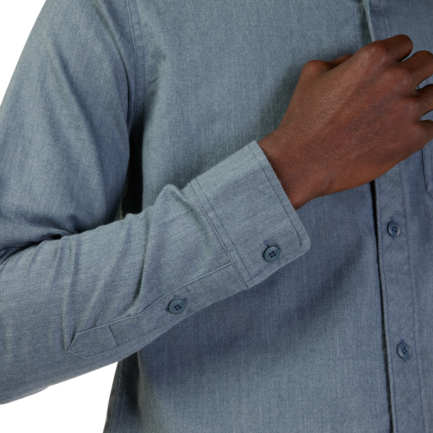 Level Up Woven Long Sleeve Flannel Shirt
