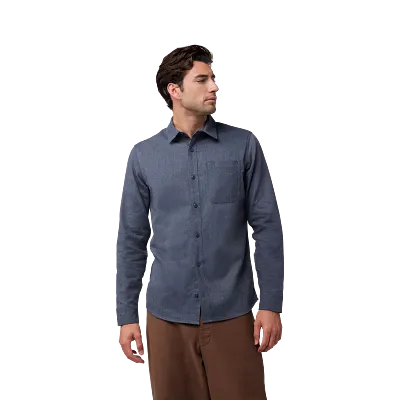 Level Up Woven Long Sleeve Flannel Shirt