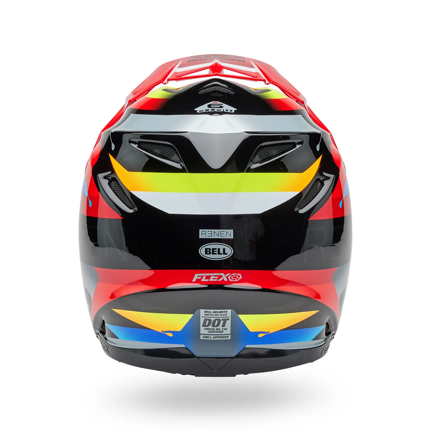 PS MOTO-9S FLEX RENEN NOVA BK/RD S