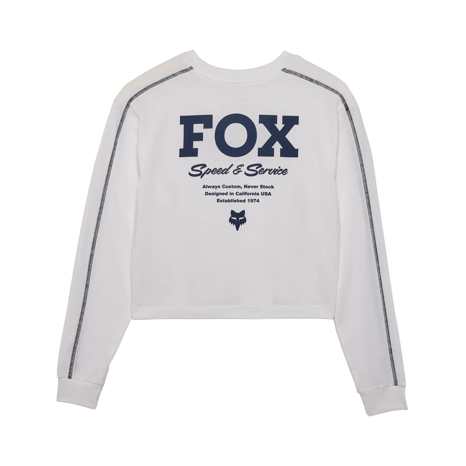 W SPEED & SERVICE LS CROP 