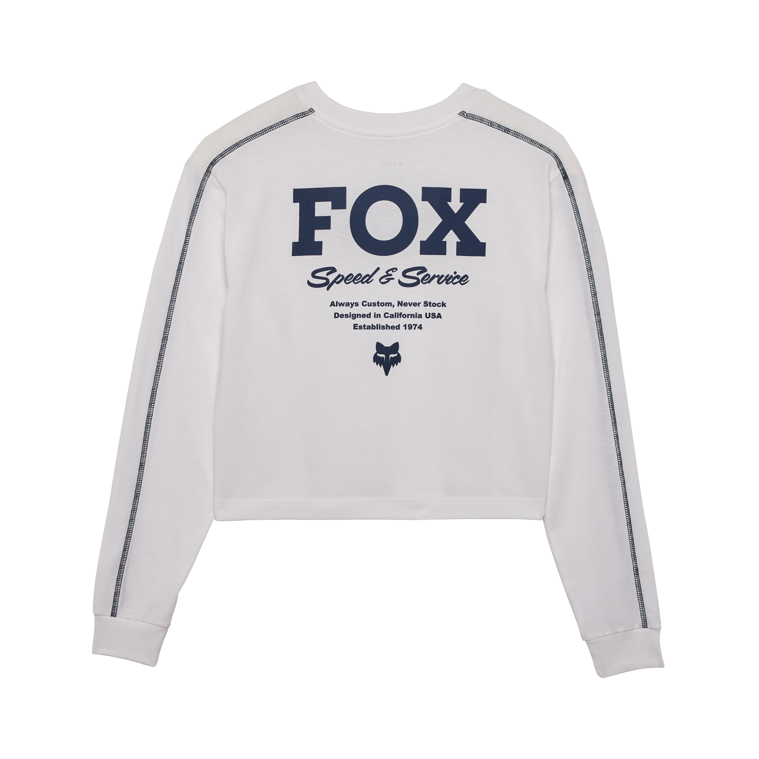Womens Speed & Service Long Sleeve Crop Tee