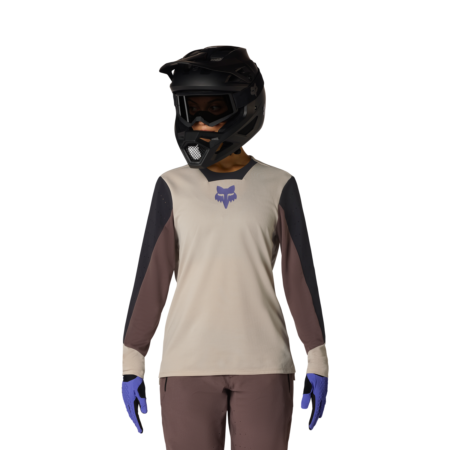 Womens Defend Long Sleeve Jersey Park