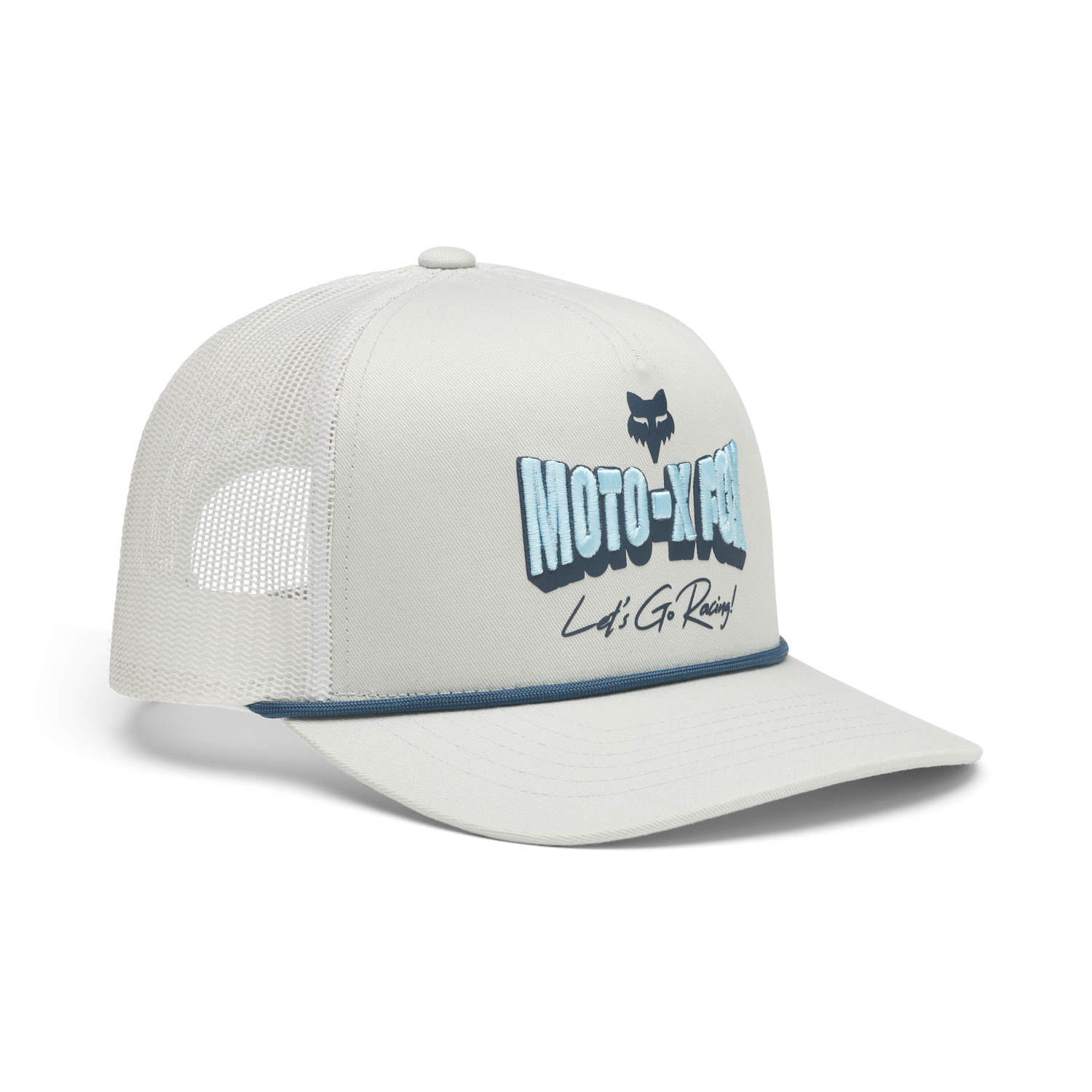 W GO RACE ROPE TRUCKER [LT GRY] OS