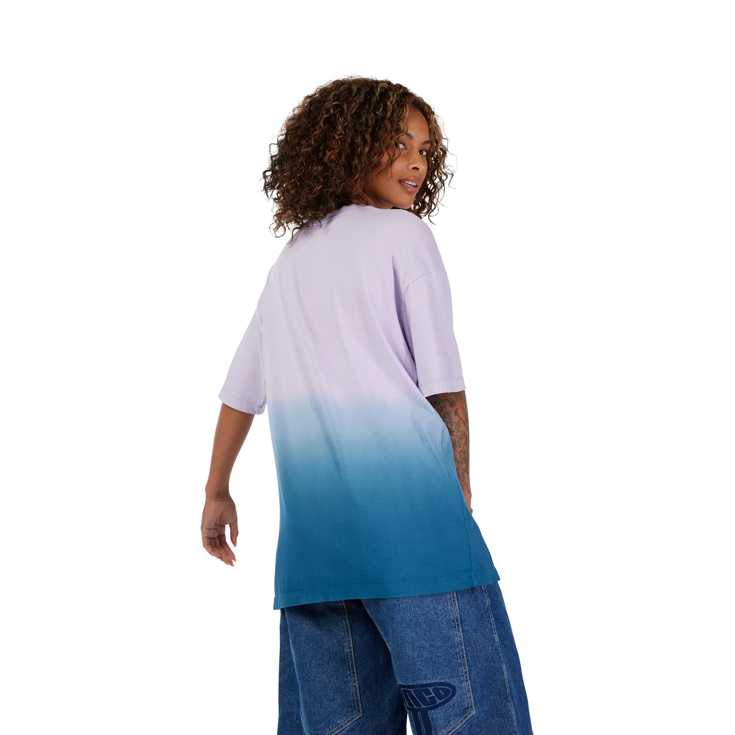 Camiseta feminina Hello Future extragrande