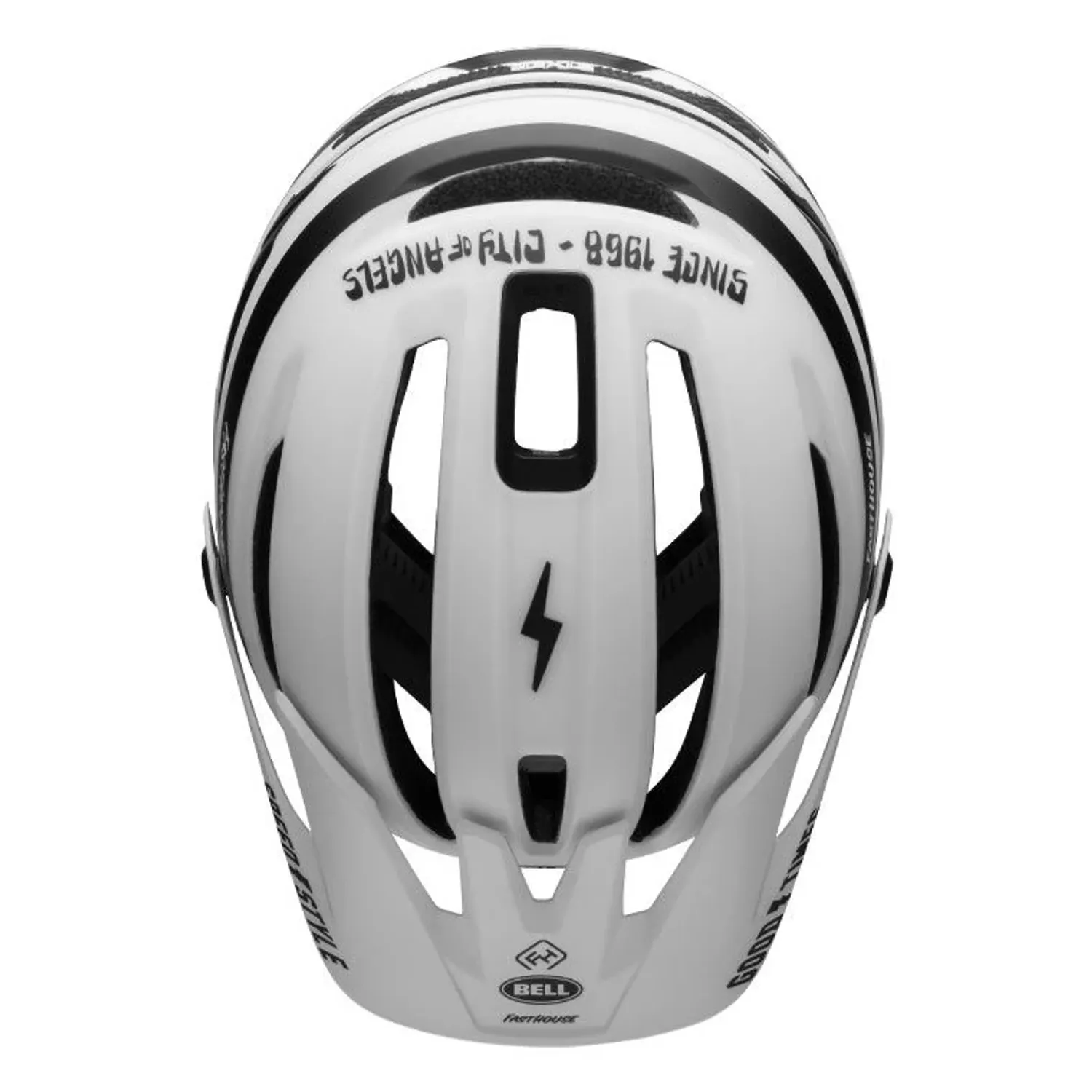 BS SIXER MIPS MAT WHT/BLK FHOUSE S 19 US