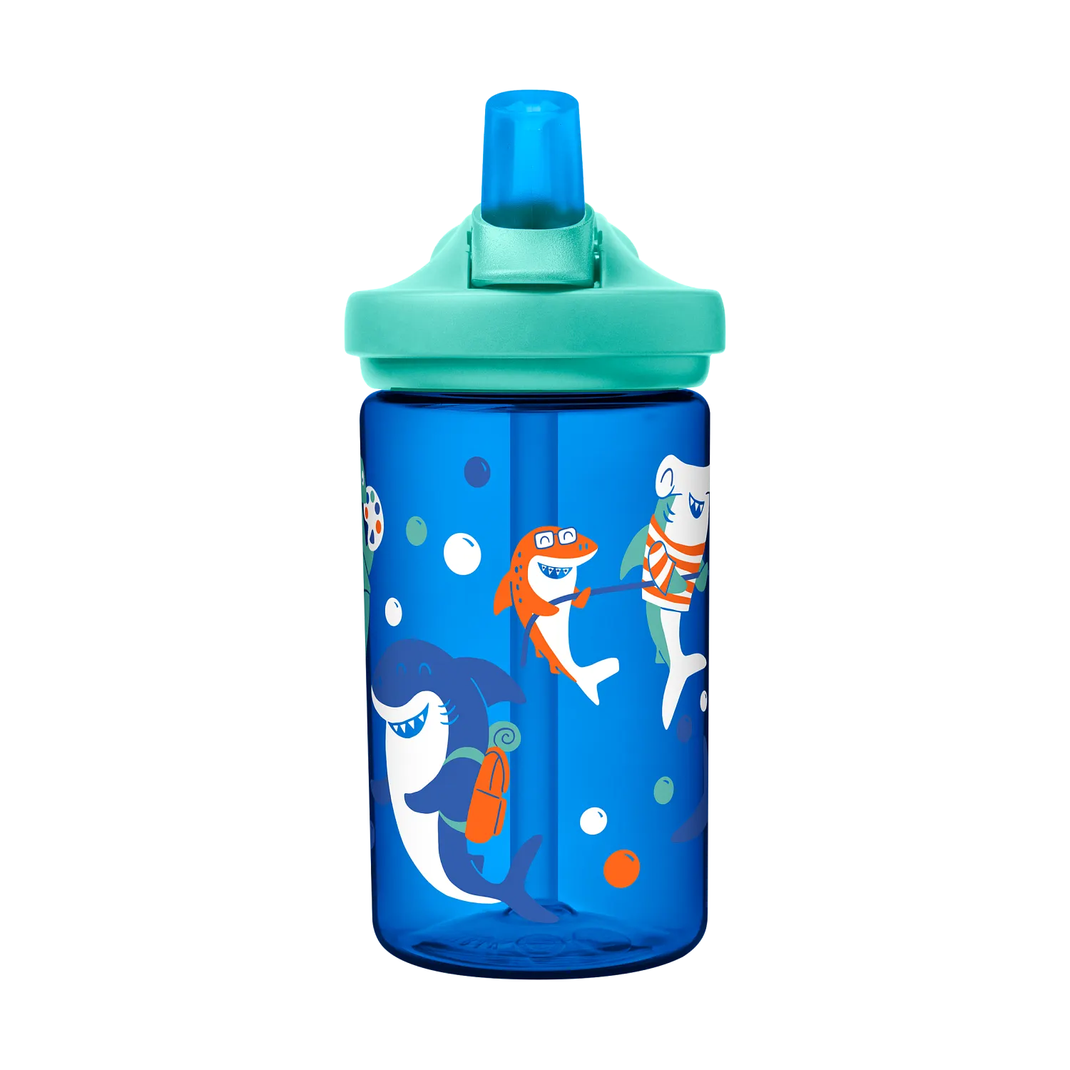 eddy+ Kids 14oz, Shark Summer Camp, Spring Summer LE