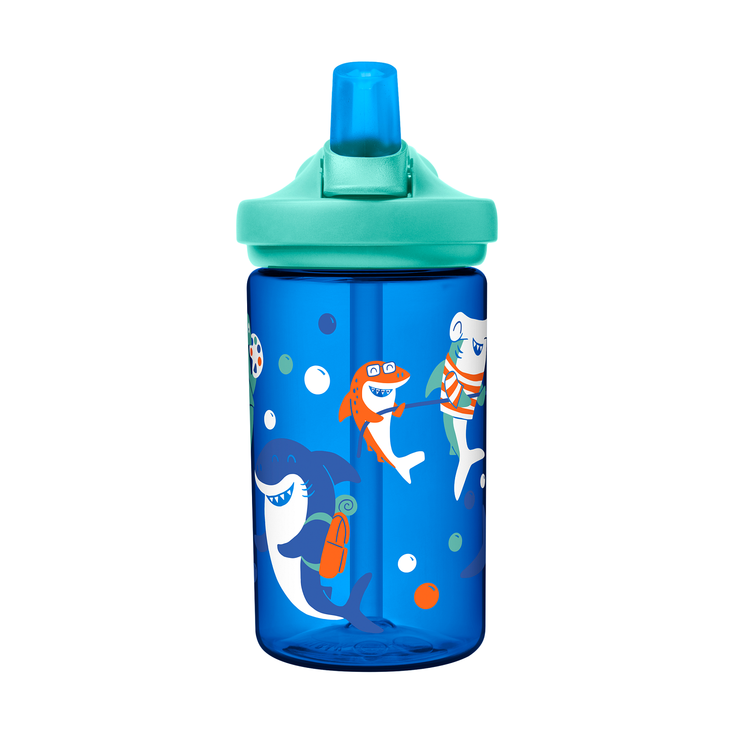 eddy+ Kids 14oz, Shark Summer Camp, Spring Summer LE