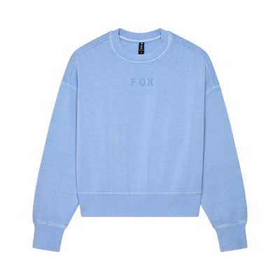 Womens Wordmark Oversized Crew Pullover