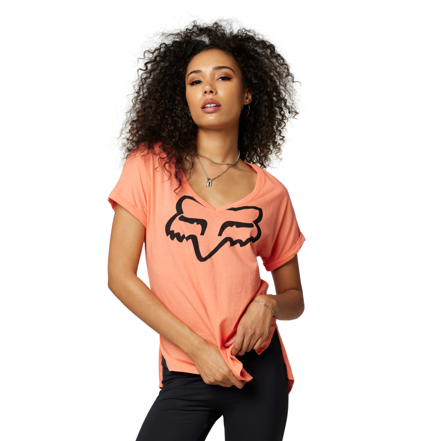 Womens Boundary V-Neck Tee