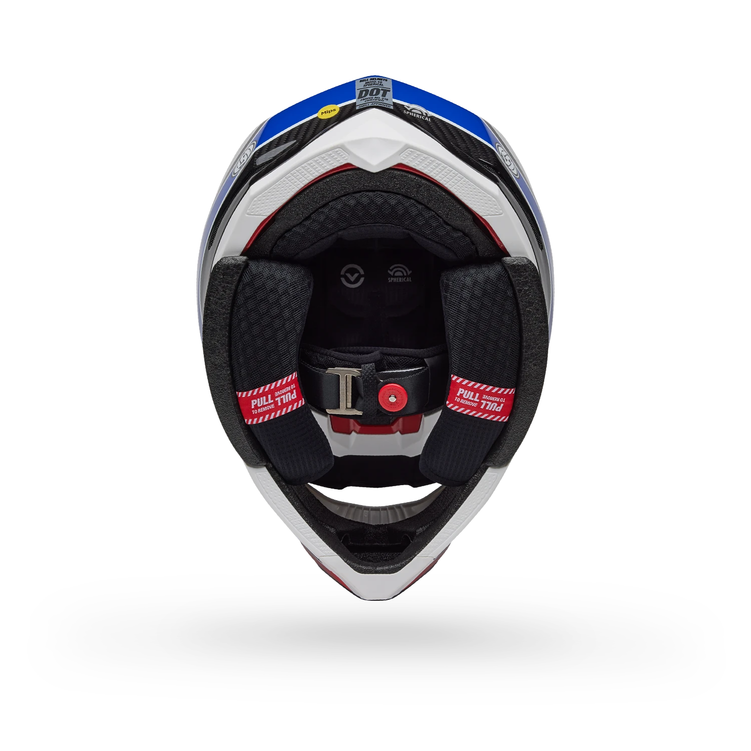 MOTO-10 SPHR RSD OGLRY ECE [WHT/RD/BLU] S