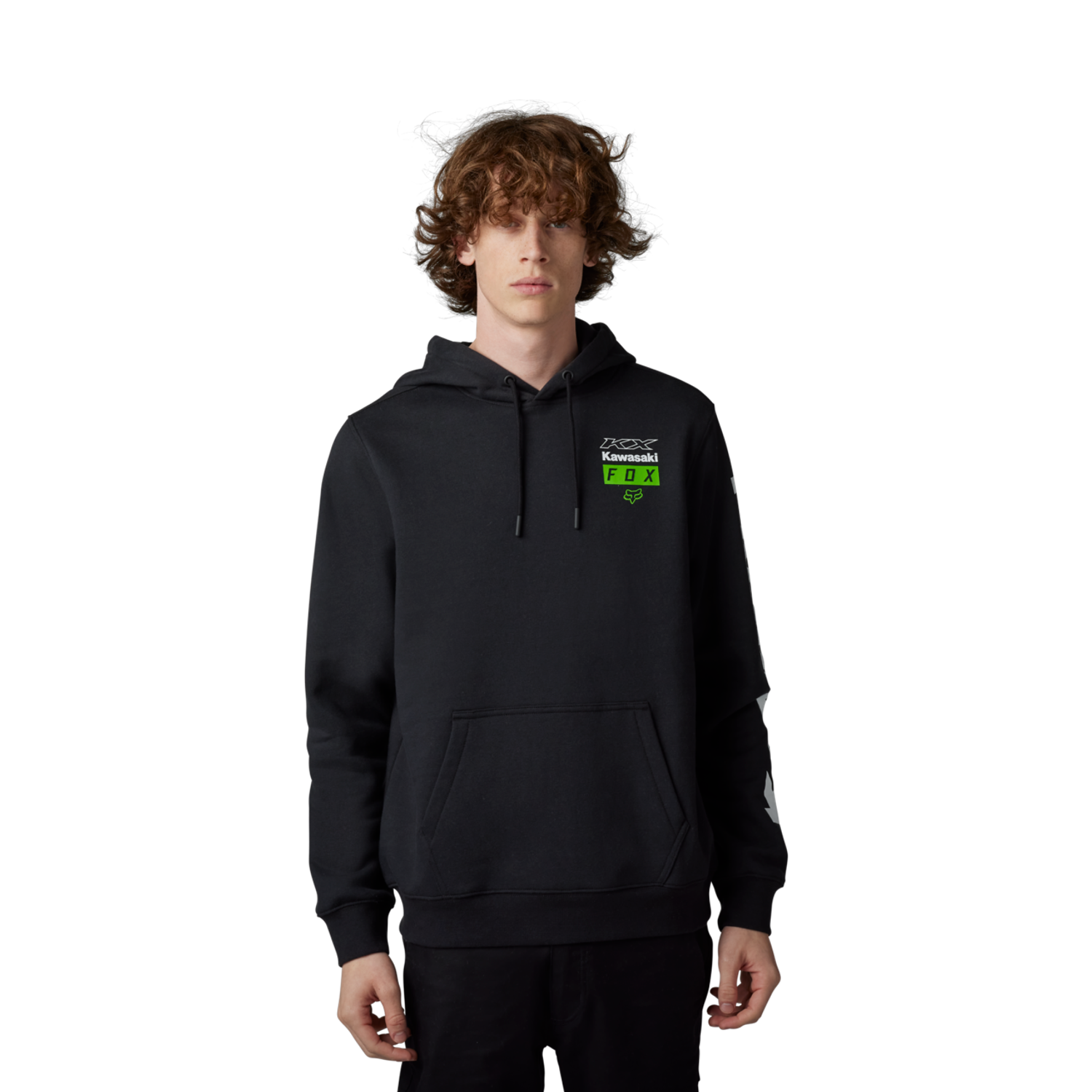 FOX X KAWI PO FLEECE [BLK] 2X