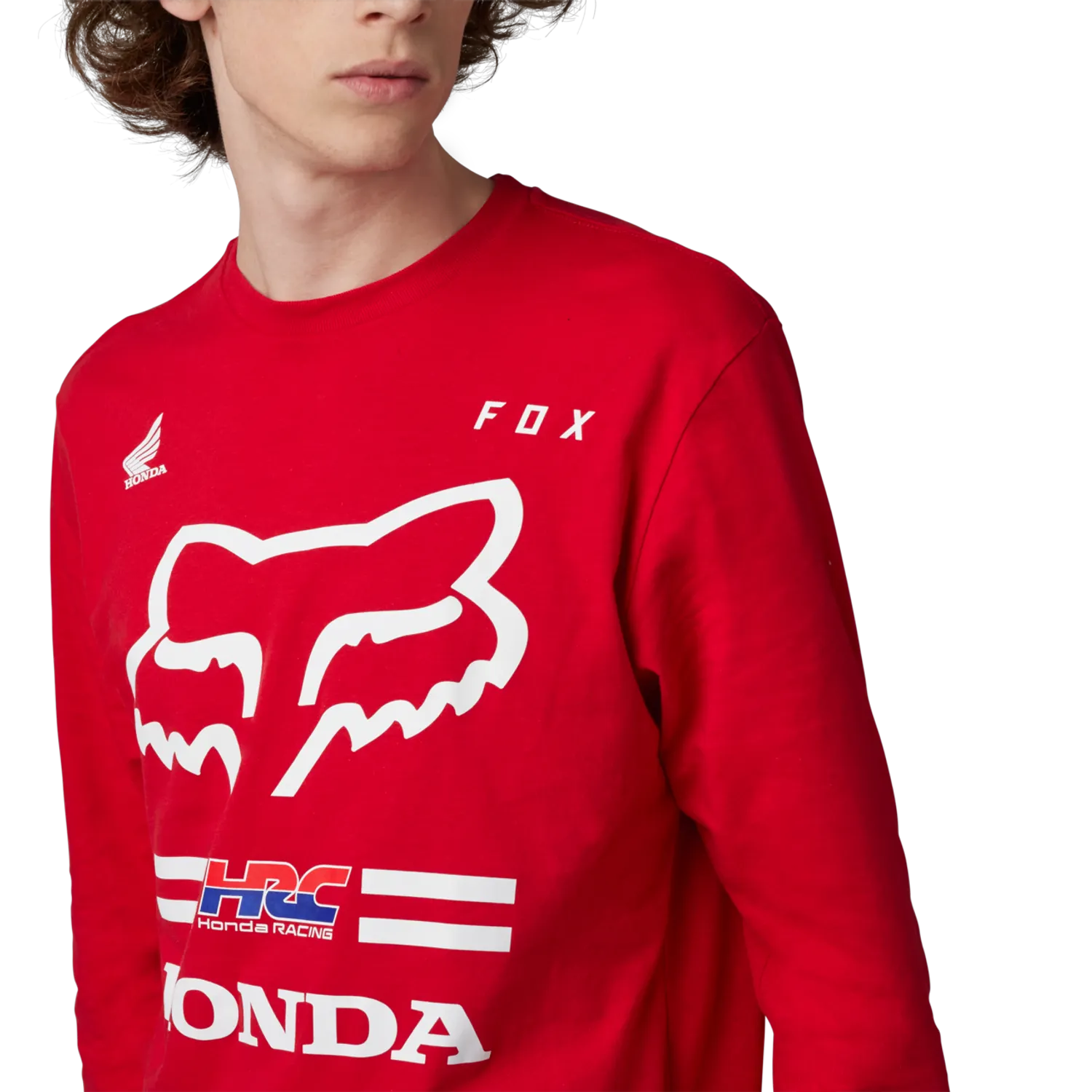 Lang&auml;rmliges Premium-T-Shirt Fox X Honda