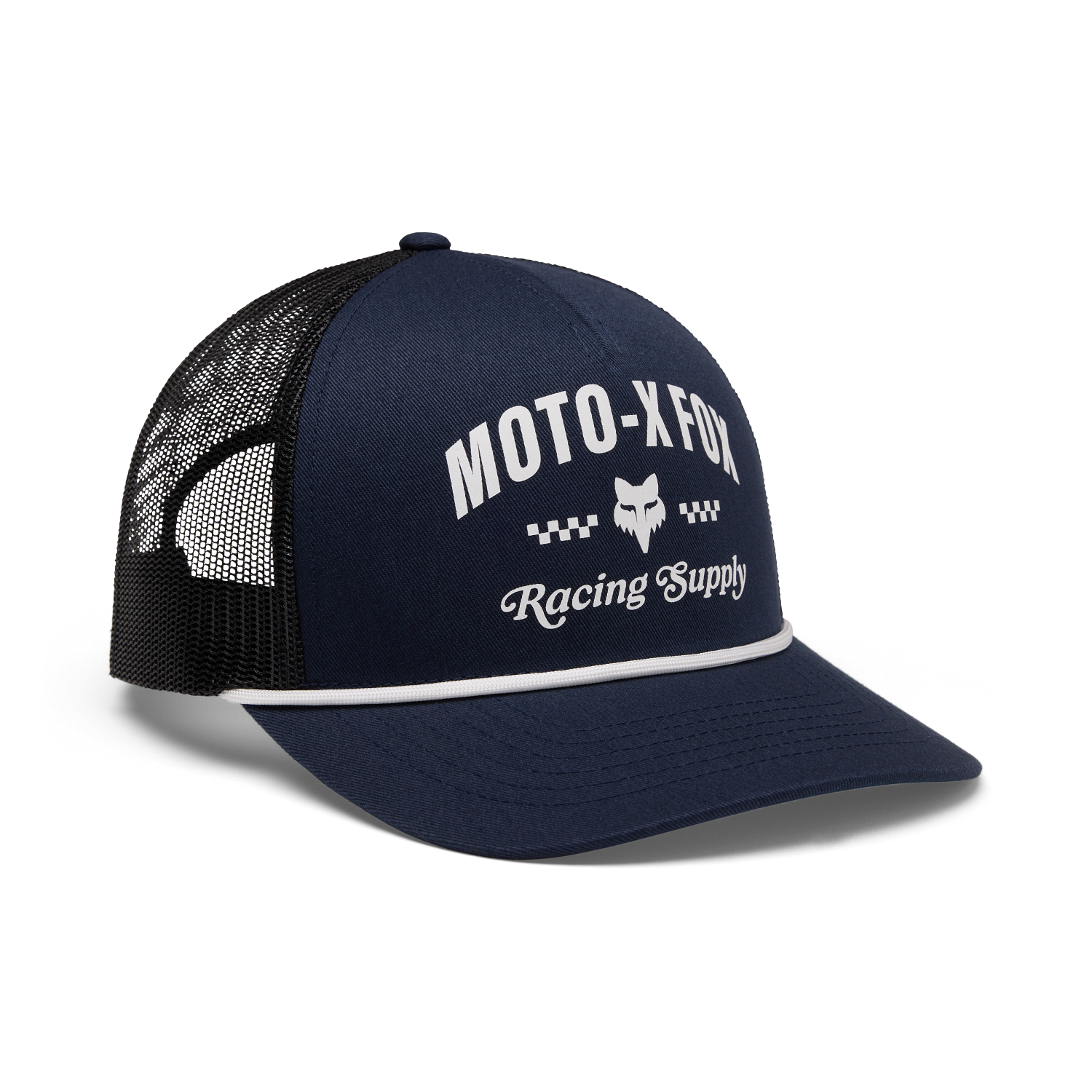 W SUPPLY MESH ROPE TRUCKER [MDNT] OS