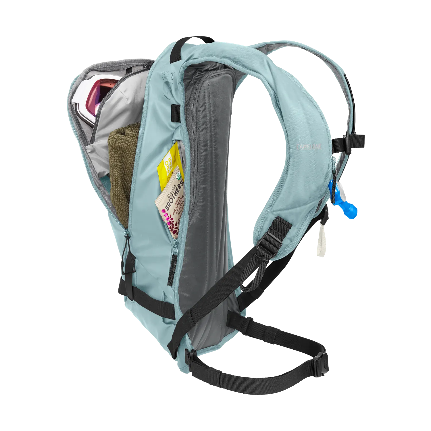 Powderhound 12, 70oz., Blue Mist/Black
