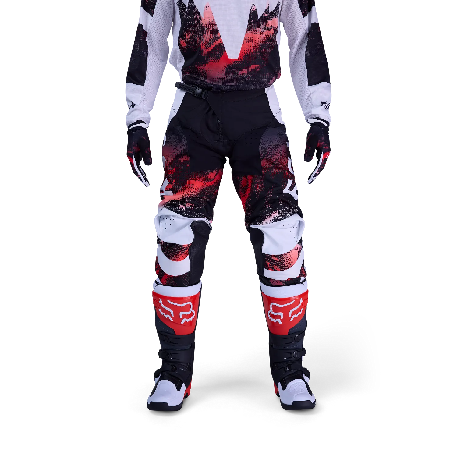 180 KAIROS PANT [WHT/FLO RED] 26