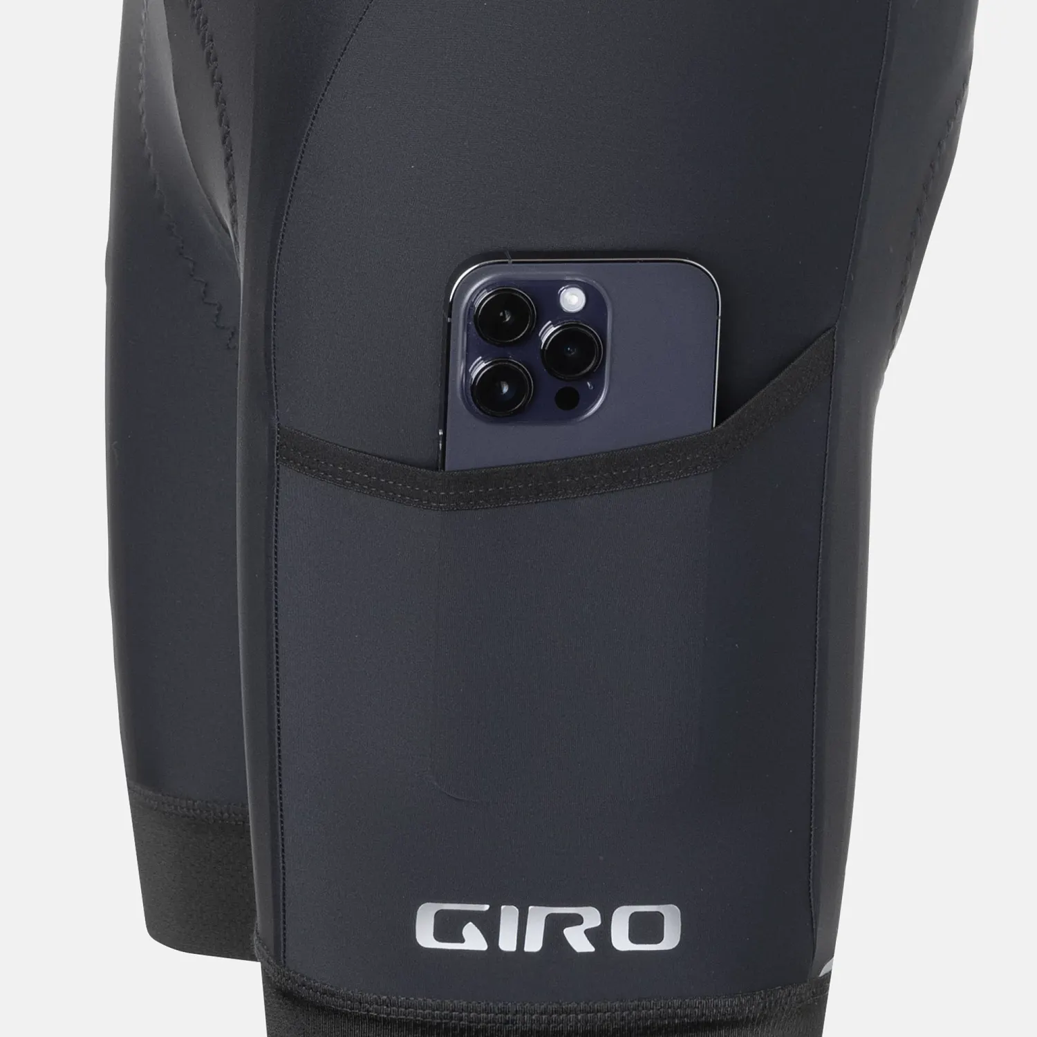 GA W CHRONO EX HALTER BIB PCKT BLK XS