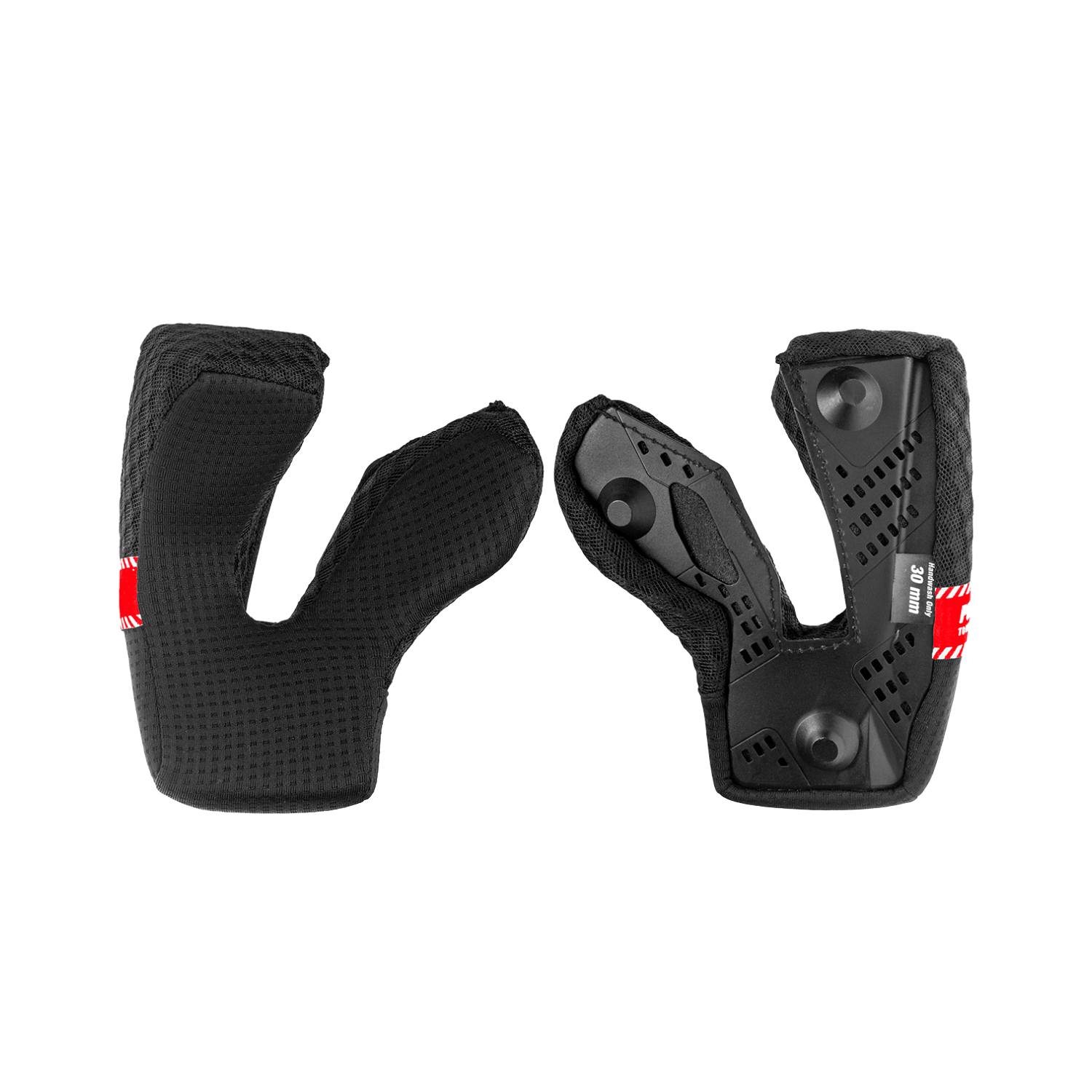 bell helmet cheek pad inserts Insert Kit, 5mm Thick This Bell Helmet cheek pad insert kit fits behind the cheek padding on SA2010/SAH2010 Bell Helmets to tighten the fit in the jaw area. Bell Helmet Cheek Pad Insert