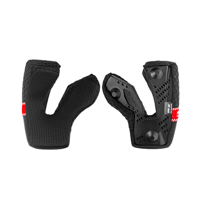 MOTO-10 CHEEK PADS [BLK] 50MM