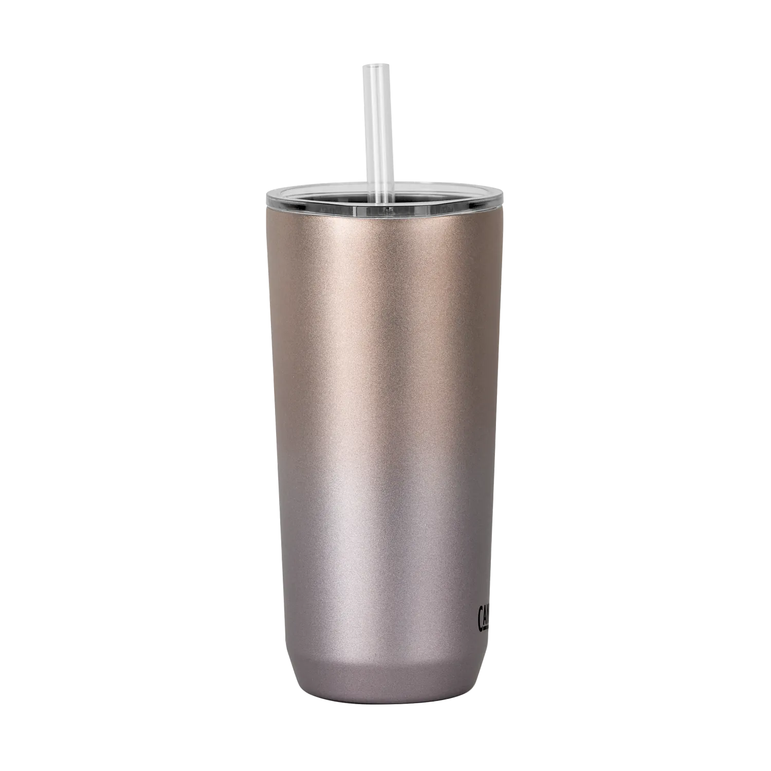Straw Tumbler, SST Vacuum Insulated, 20oz, Rose Gold Ombre, FW LE