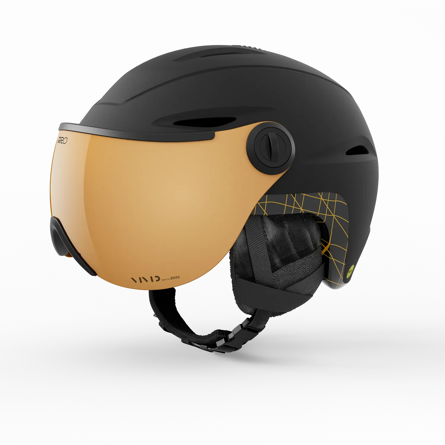 GR ESSENCE MIPS MT BLK/VIV COP S 26