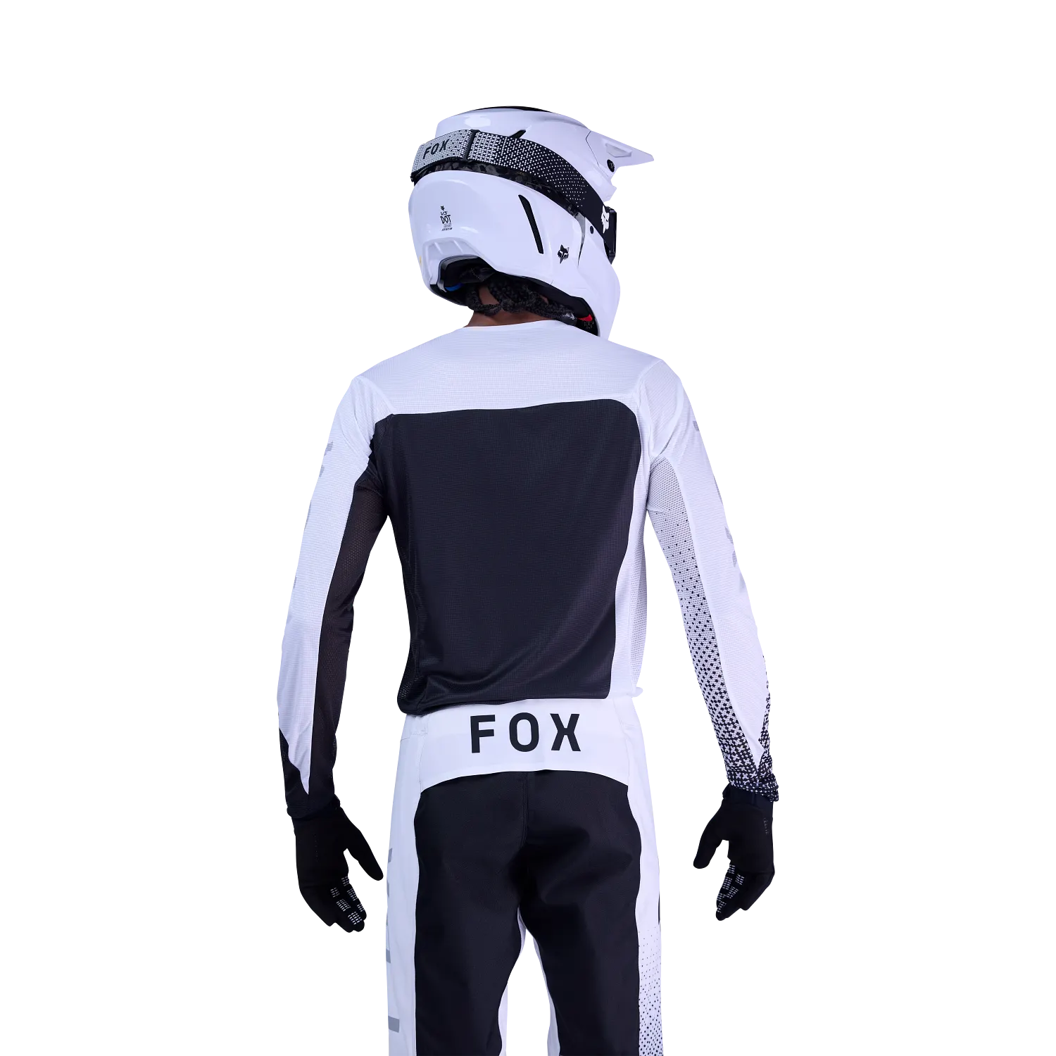 FLEXAIR FRACTURE JERSEY [WHT/BLK] S