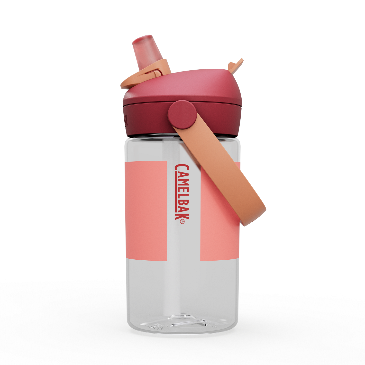 Thrive Flip Straw Kids 14oz, Demi Peach