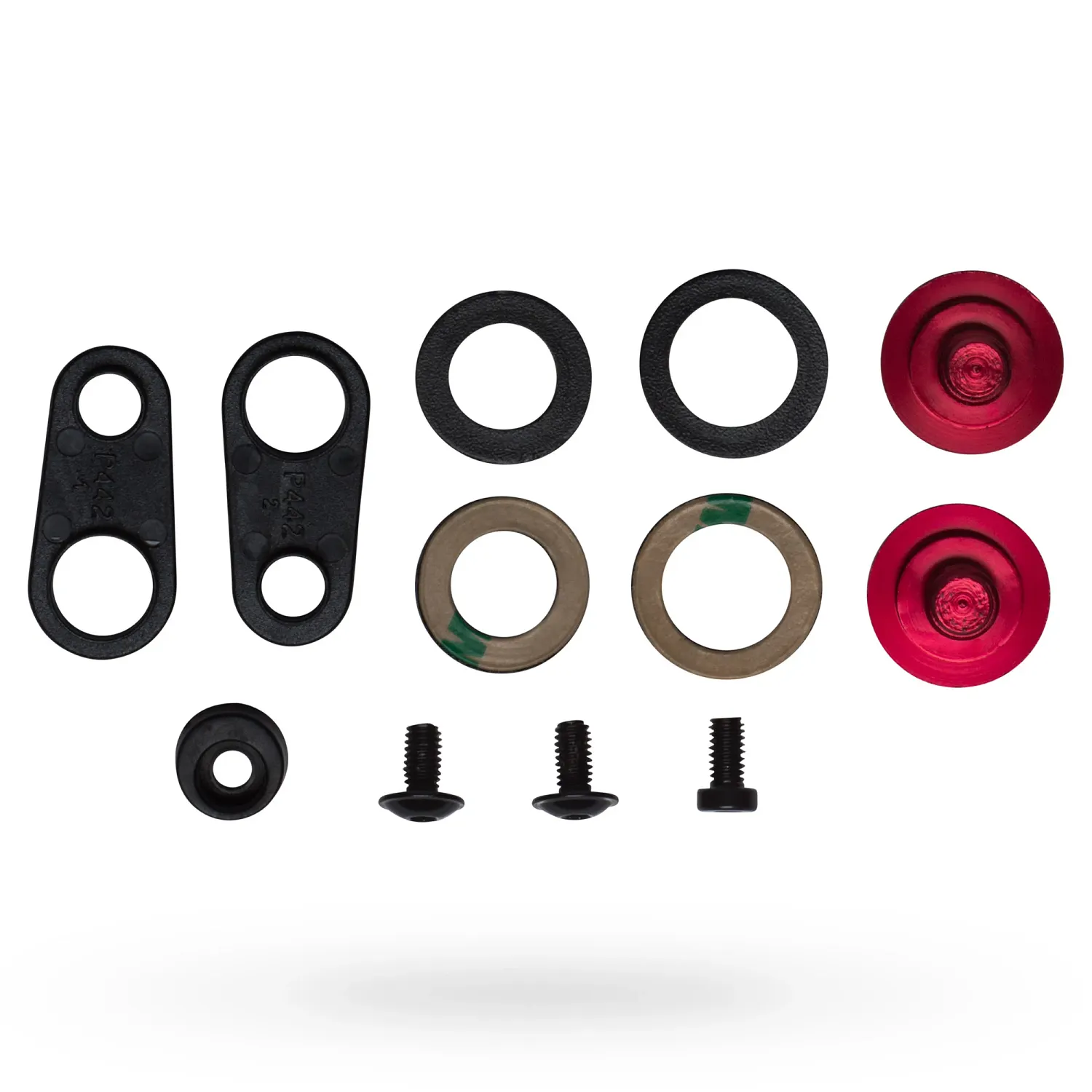 ELIMINATOR,SCREW KIT, SHIELD, RED