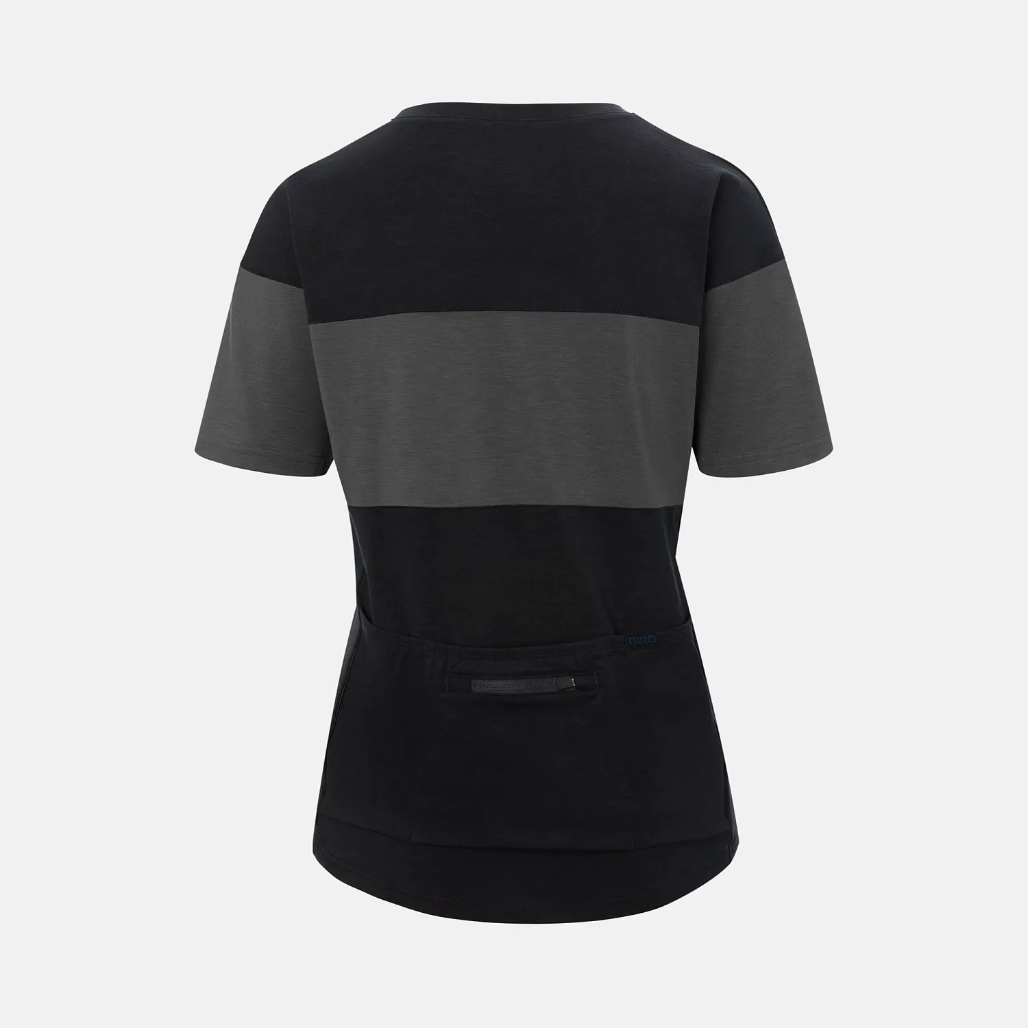GA W RIDE JERSEY BLK/CHAR XL- WOP